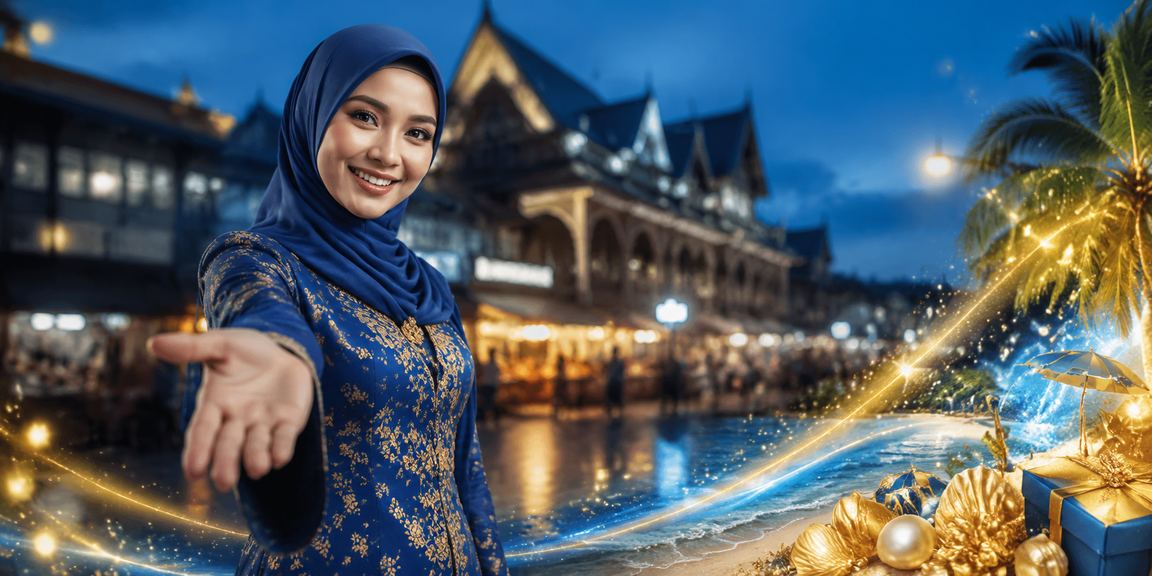 Pemain kasino berbaju kurung menikmati hiburan di Kota Bharu Malaysia