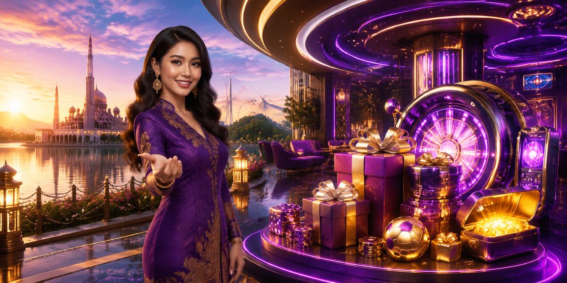 Suasana kasino hiburan gaya Melayu moden di Putrajaya untuk pemain Malaysia